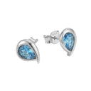AMOR Ohrring (Ohrstecker) Women, 925 Silber rhodiniert, Ansicht 3
