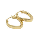 AMOR Ohrring (Creolen) Damen, 375 Gold, Ansicht 3