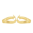 AMOR Ohrring (Creolen) Damen, 375 Gold, Ansicht 4