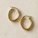 AMOR Ohrring (Creolen) Damen, 375 Gold, Ansicht 7