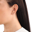 AMOR Ohrring (Ohrstecker) Unisex, 375 Gold, Ansicht 2