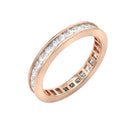 AMOR women's ring, gold-plated 925 sterling silver, rose-coloured, main image