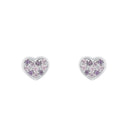 PRINZESSIN LILLIFEE Ohrring (Ohrstecker) Kids - Girls, 925 Silber rhodiniert, Ansicht 3