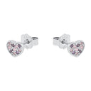 PRINZESSIN LILLIFEE Ohrring (Ohrstecker) Kids - Girls, 925 Silber rhodiniert, Ansicht 4