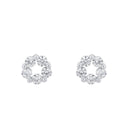 AMOR Ohrring (Ohrstecker) Damen, 925 Silber rhodiniert, Zirkonia weiß, Ansicht 3