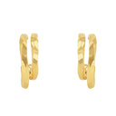 AMOR Ohrring (Creolen) Damen, 375 Gold, Ansicht 3