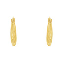 AMOR Ohrring (Creolen) Damen, 375 Gold, Ansicht 3
