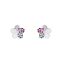 PRINZESSIN LILLIFEE Ohrring (Ohrstecker) Kids - Girls, 925 Silber rhodiniert, Ansicht 3