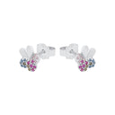 PRINZESSIN LILLIFEE Ohrring (Ohrstecker) Kids - Girls, 925 Silber rhodiniert, Ansicht 4