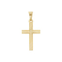 AMOR unisex pendant, 375 gold, back