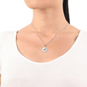 AMOR Anhänger (Halskette) Unisex, 925 Silber rhodiniert, Motiv Widder, Ansicht 2