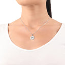 AMOR Anhänger (Halskette) Unisex, 925 Silber rhodiniert, Motiv Stier, Ansicht 2