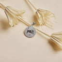 AMOR Anhänger (Halskette) Unisex, 925 Silber rhodiniert, Motiv Stier, Ansicht 6