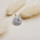 AMOR Anhänger (Halskette) Unisex, 925 Silber rhodiniert, Motiv Wassermann, Ansicht 6