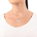 AMOR Anhänger (Halskette) Unisex, 925 Silber rhodiniert, Motiv Fische, Ansicht 2