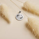 AMOR Anhänger (Halskette) Unisex, 925 Silber rhodiniert, Motiv Fische, Ansicht 6
