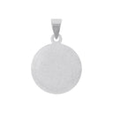 AMOR Anhänger (Halskette) Unisex, 925 Silber rhodiniert, Motiv Fische, Rückseite