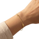 AMOR unisex bracelet, 375 gold, view 2