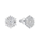 AMOR Ohrring (Ohrstecker) Damen, 925 Silber rhodiniert, Zirkonia weiß, Hauptbild