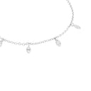 AMOR Armband Damen, 925 Silber rhodiniert, Zirkonia weiß, Ansicht 3