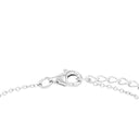 AMOR Armband Damen, 925 Silber rhodiniert, Zirkonia weiß, Verschluss