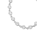 AMOR women's bracelet, rhodium-plated 925 sterling silver, view 4