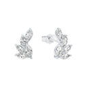 AMOR Ohrring (Ohrstecker) Damen, 925 Silber rhodiniert, Zirkonia weiß, Hauptbild
