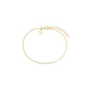 NOELANI women's bracelet, rhodium-plated 925 sterling silver, gold, main image