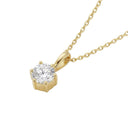 AMOR Halskette Damen, 375 Gold, Zirkonia weiß, Ansicht 5
