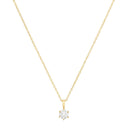 AMOR Halskette Damen, 375 Gold, Zirkonia weiß, Hauptbild