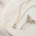 AMOR Halskette Damen, 375 Gold, Zirkonia weiß, Ansicht 7