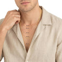 AMOR Halskette Unisex, 375 Gold, Ansicht 3