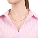 AMOR Halskette Unisex, 375 Gold teil-rhodiniert, Ansicht 2