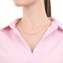 AMOR Halskette Unisex, 375 Gold, Ansicht 2
