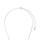 AMOR Halskette Damen, 925 Silber rhodiniert, Zirkonia weiß, Verschluss