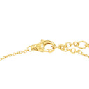 AMOR Armband Damen, 925 Silber vergoldet, Zirkonia lila, Verschluss