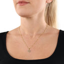 AMOR Anhänger (Halskette) Damen, 375 Gold, Motiv Herz, Zirkonia weiß, Ansicht 2