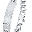 JOOP! men's ID bracelet, stainless steel, view 3