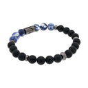 JOOP! men's bracelet, stainless steel with gunmetal IP plating, grey, view 4