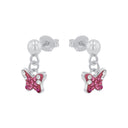 PRINZESSIN LILLIFEE Ohrring (Ohrhänger) Kids - Girls, 925 Silber rhodiniert, Ansicht 4