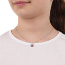 PRINZESSIN LILLIFEE girls' necklace, rhodium-plated 925 sterling silver, view 2