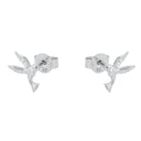 AMOR Ohrring (Ohrstecker) Damen, 925 Silber rhodiniert, Motiv Kolibri, Ansicht 5