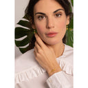 AMOR Armband Damen, 925 Silber vergoldet, Ansicht 3