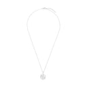AMOR Halskette Damen, 925 Silber rhodiniert, Motiv Rose, Ansicht 4