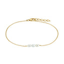 AMOR Armband Damen, 925 Silber vergoldet, Hauptbild