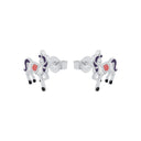 PRINZESSIN LILLIFEE Ohrring (Ohrstecker) Kids - Girls, 925 Silber rhodiniert, Ansicht 4