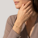 AMOR Armband Damen, Edelstahl IP gold, Ansicht 2