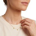 AMOR women's pendant necklace, stainless steel with gold IP plating, view 2