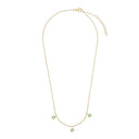 AMOR Kette mit Anhänger Damen, Edelstahl IP gold, Ansicht 4