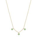 AMOR women's pendant necklace, stainless steel with gold IP plating, main image